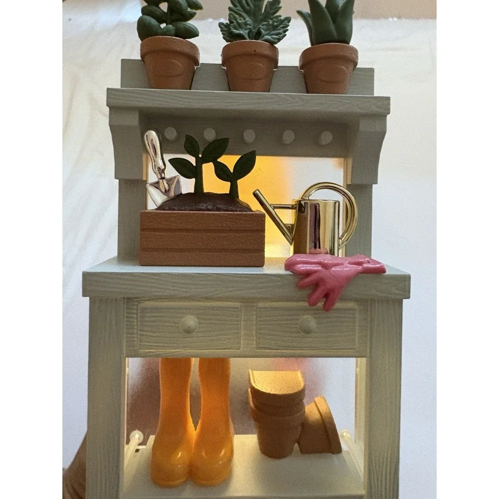 Bath & Body Works Garden Bench Nightlight Plug Scent Control Plants Boots Gloves